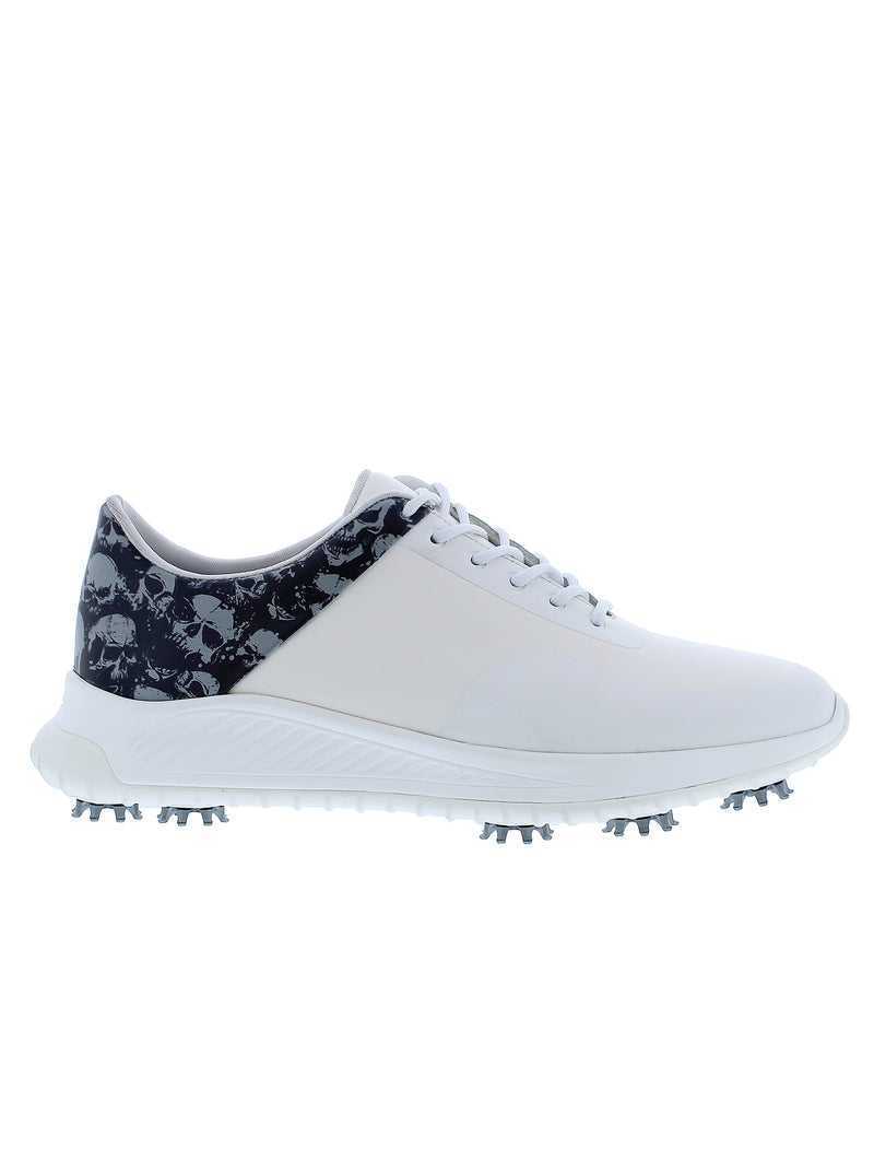 Robert Graham Crockett Golf Shoes White | 05148GTSC