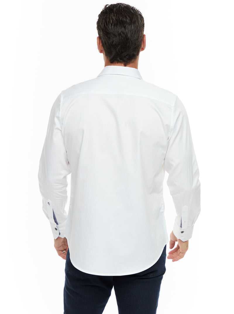 Robert Graham Date Night Long Sleeve Button Down Shirt White | 64538CZYA