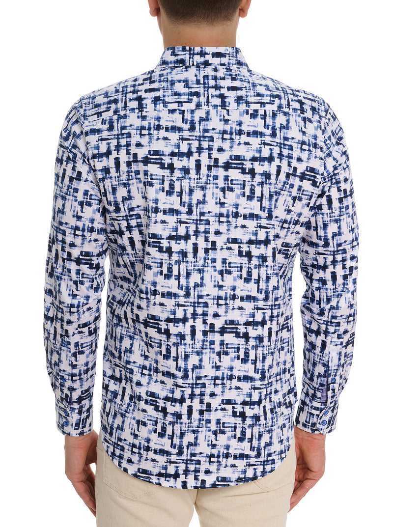 Robert Graham Deluca Long Sleeve Button Front Shirt Purple | 49265KHML