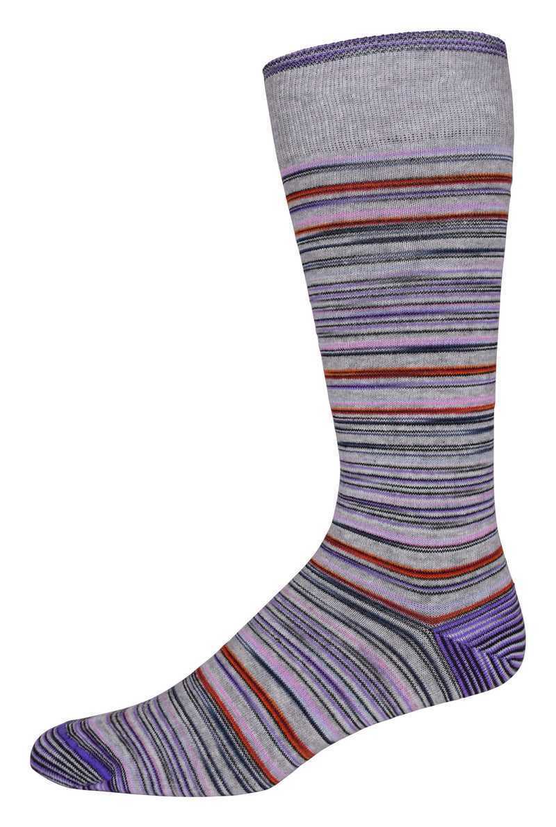 Robert Graham Drakeswood Sock Grey | 30961HXTA