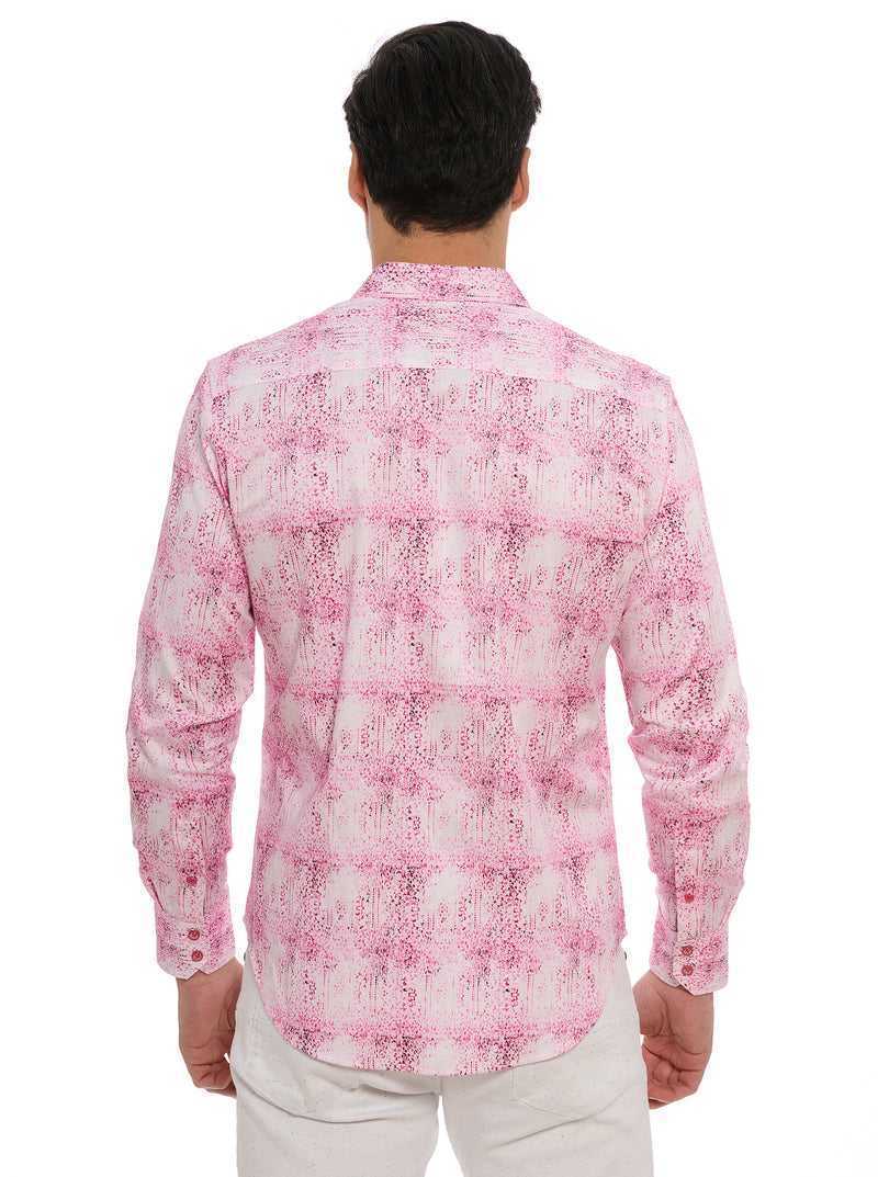 Robert Graham Dreamweaver Long Sleeve Button Down Shirt Pink | 68174TCAW