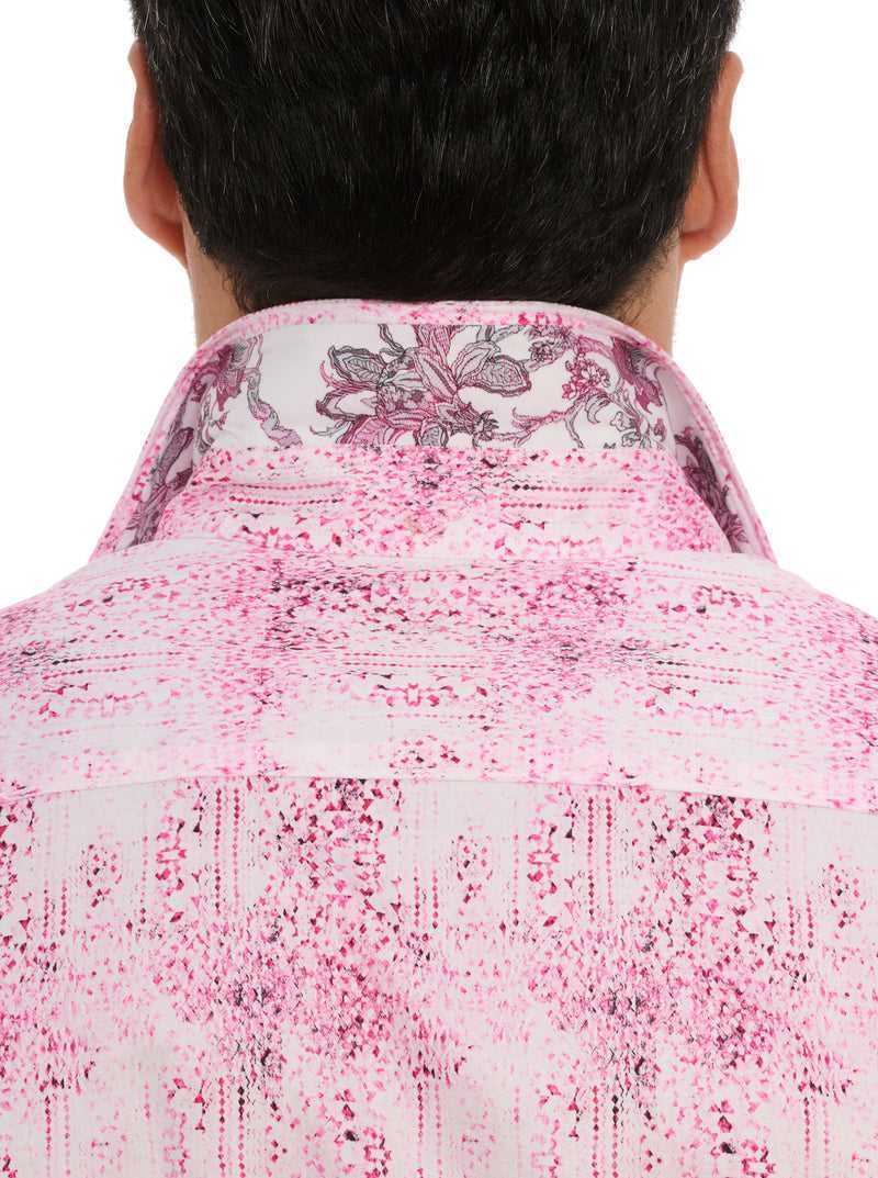 Robert Graham Dreamweaver Long Sleeve Button Down Shirt Pink | 68174TCAW