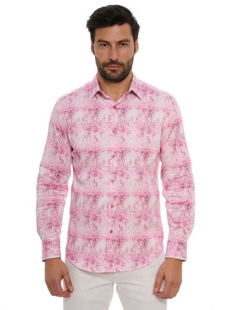 Robert Graham Dreamweaver Long Sleeve Button Down Shirt Pink | 68174TCAW