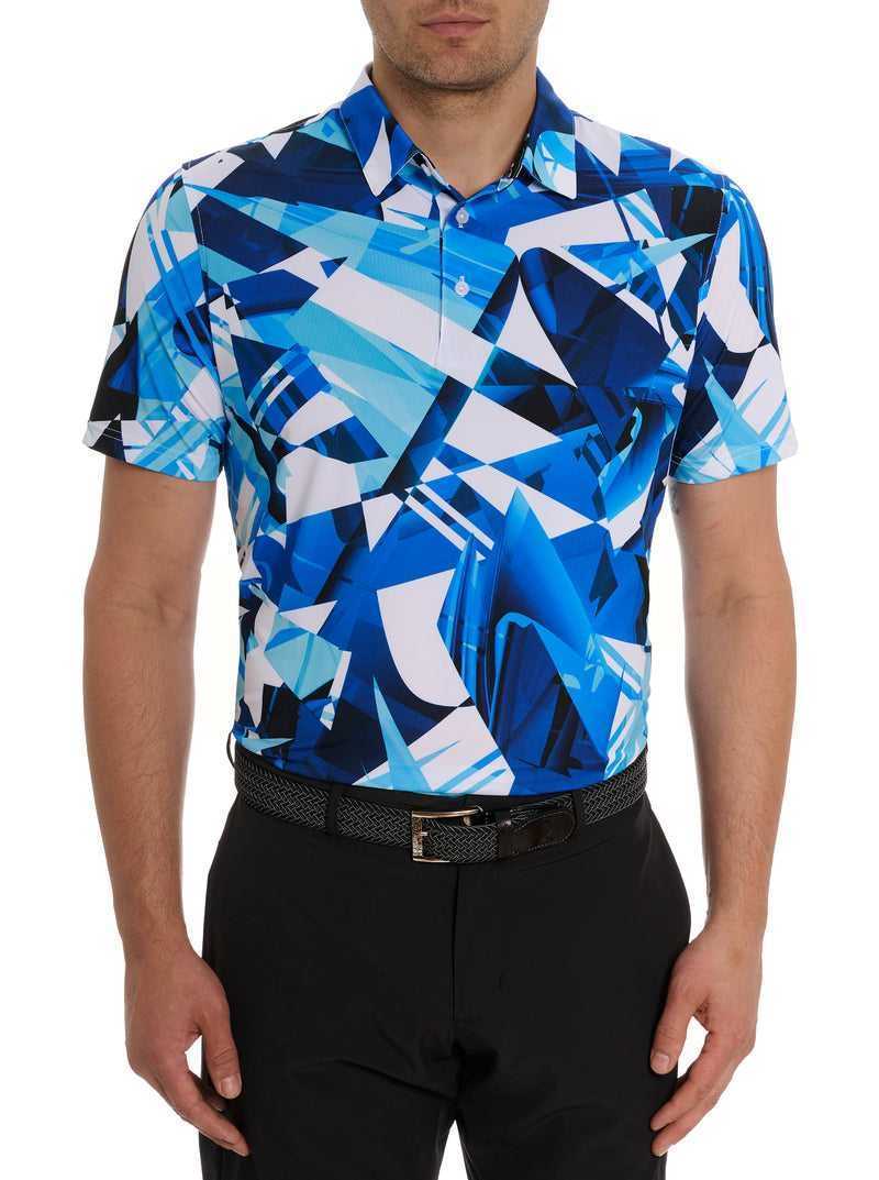 Robert Graham Driftwood Polo Blue | 58290LTCQ