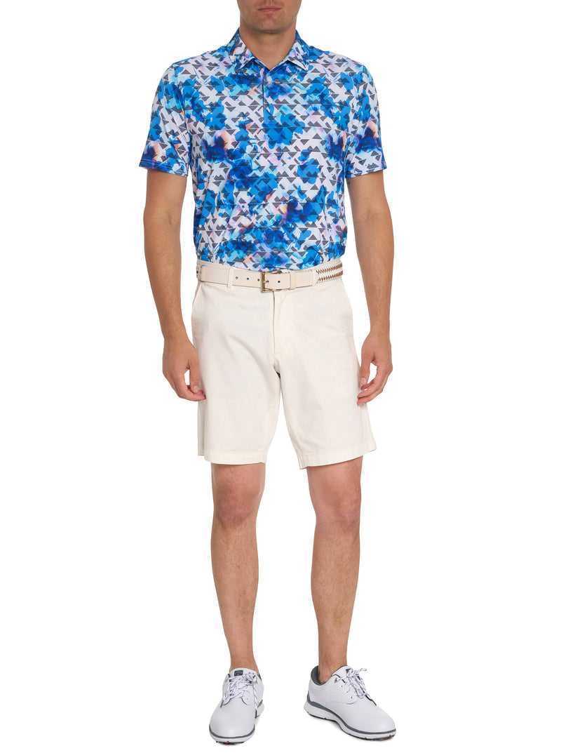 Robert Graham Fisher Performance Polo Multi | 21603NFRO