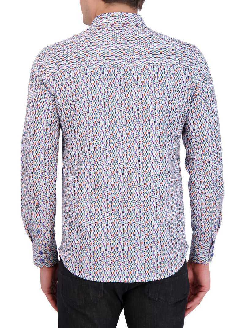 Robert Graham Flamenco Motion Long Sleeve Knit Shirt Multi | 98572ESRF