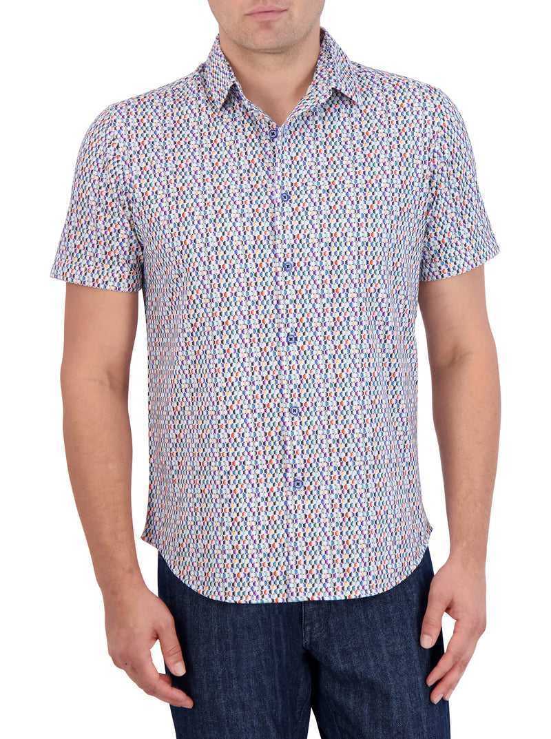 Robert Graham Flamenco Motion Short Sleeve Knit Shirt Multi | 53487ATYG