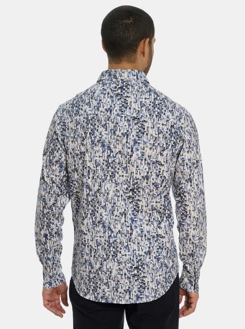 Robert Graham Fragment Long Sleeve Button Down Shirt Blue | 53607VAUY