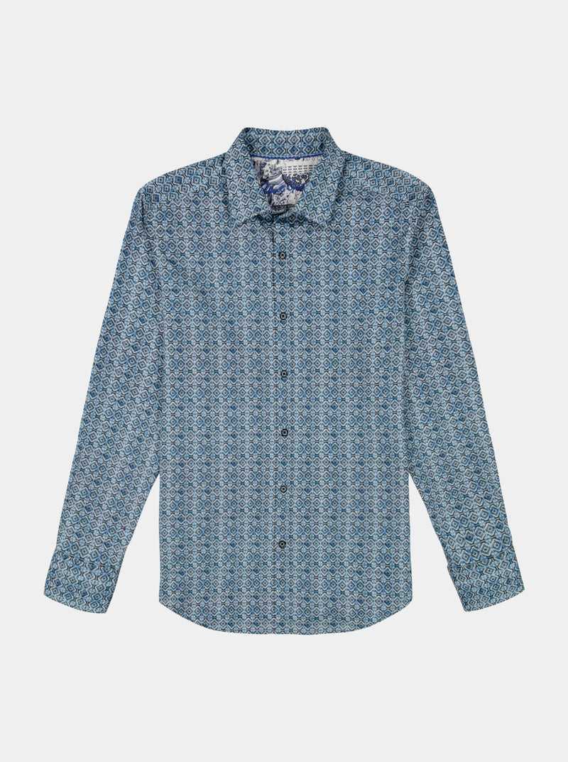 Robert Graham Frisco Long Sleeve Button Down Shirt Blue | 40539VJUM