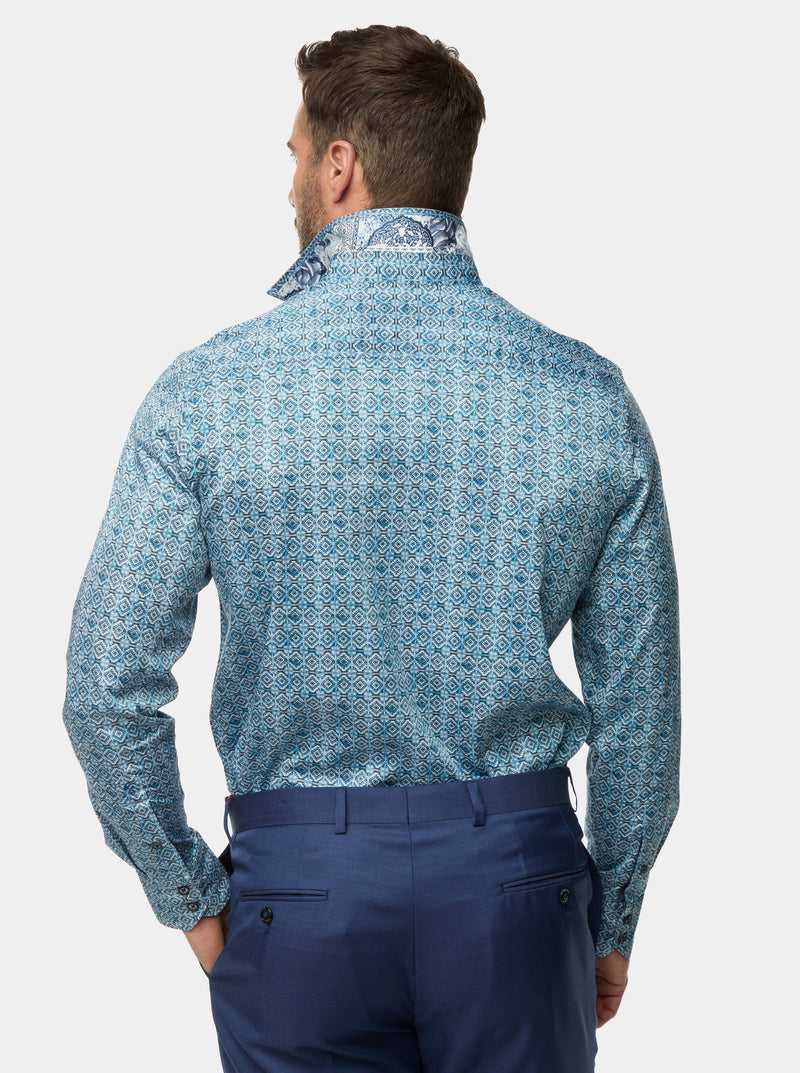 Robert Graham Frisco Long Sleeve Button Down Shirt Blue | 40539VJUM