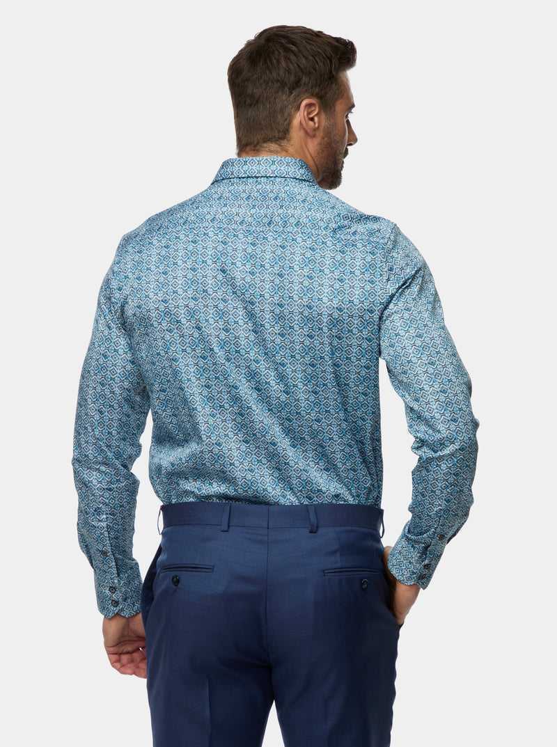 Robert Graham Frisco Long Sleeve Button Down Shirt Blue | 40539VJUM