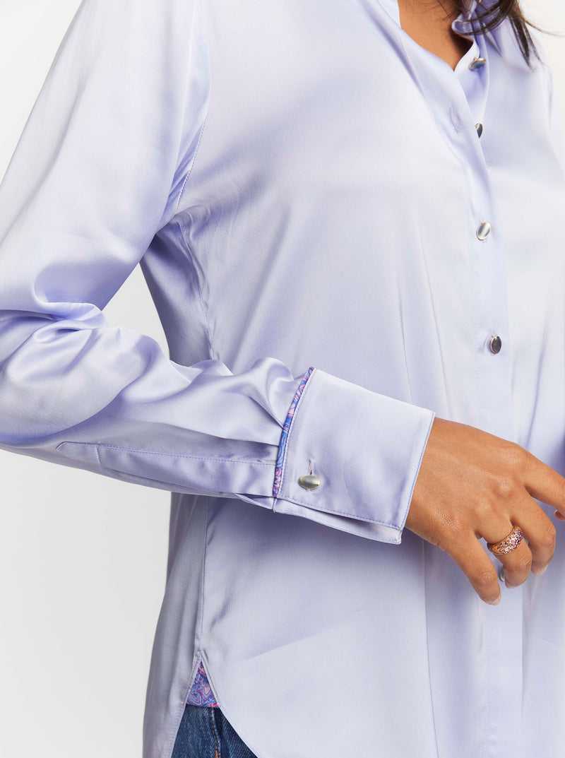 Robert Graham Gabriela Shirt Lavender | 76429JPMZ