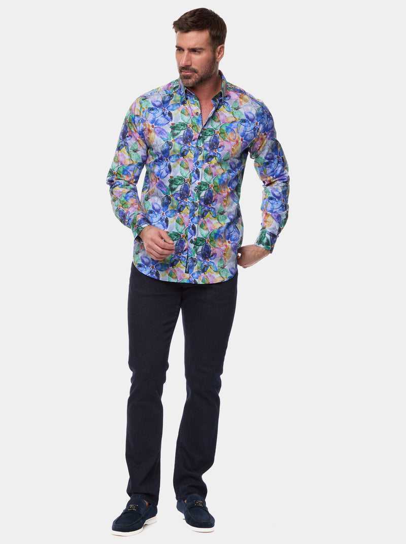 Robert Graham Gordon Long Sleeve Button Down Shirt Multi | 41730ZIVL