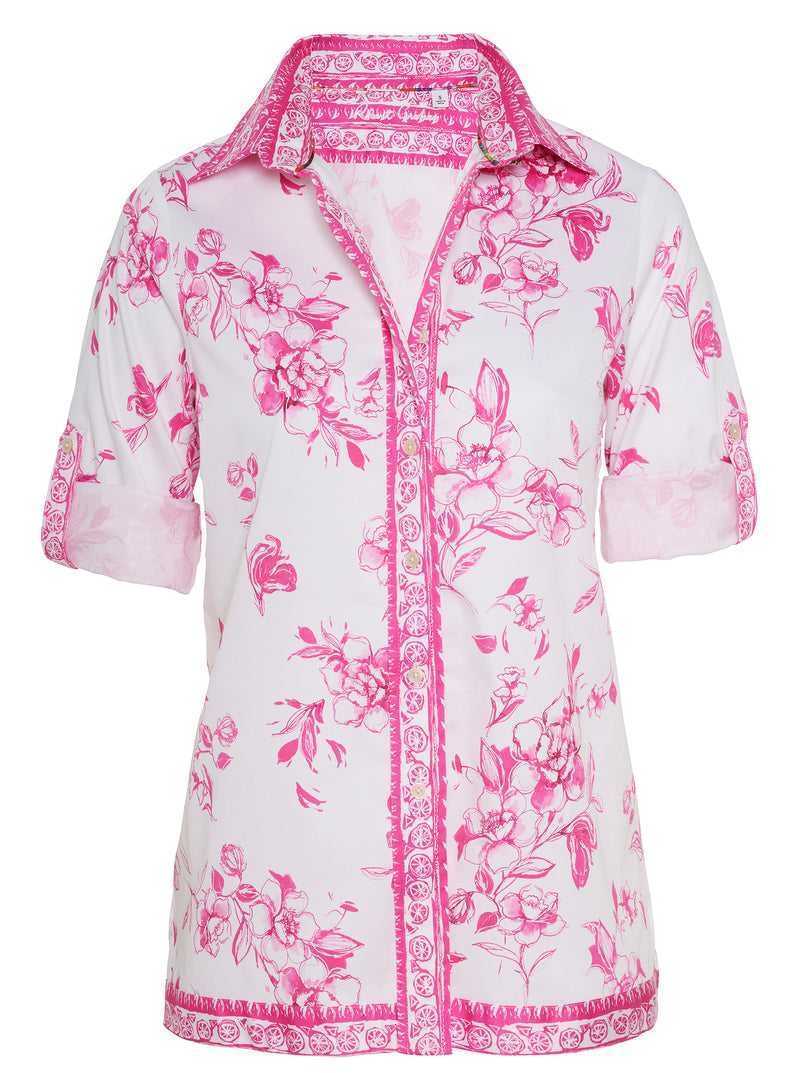 Robert Graham Hadley Shirt Pink | 52361XDRH