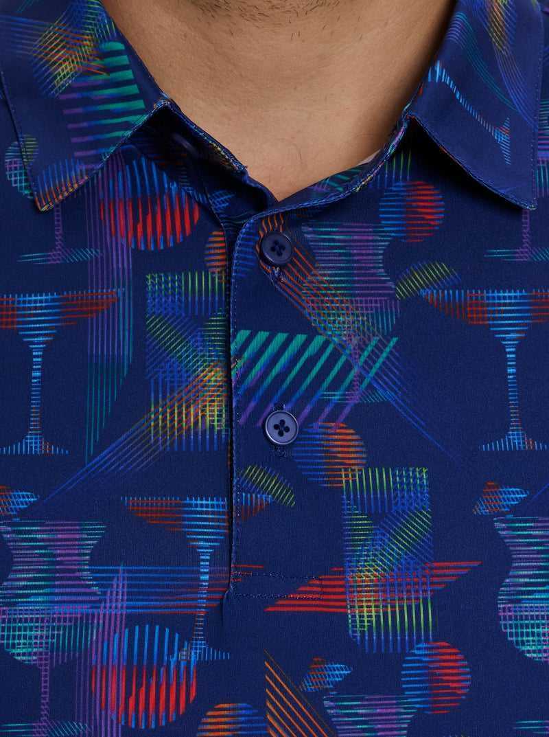 Robert Graham Happiest Hour Polo Navy | 68215VZKO