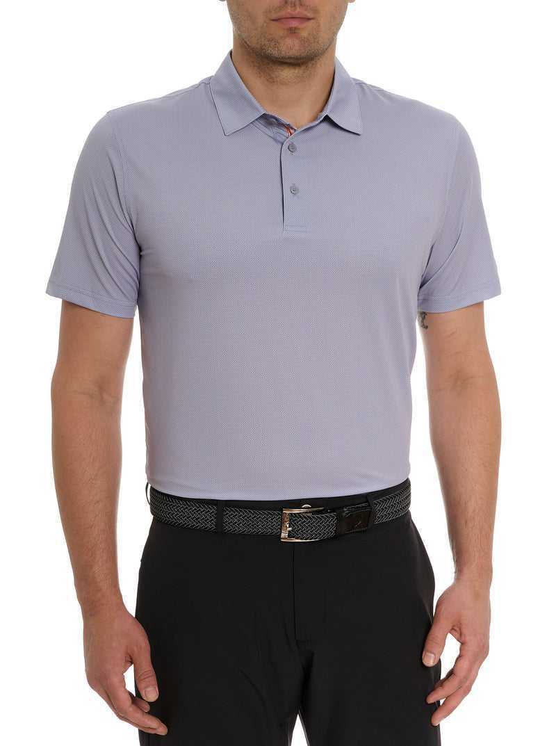 Robert Graham Hyde Performance Polo Grey | 83946XKCF