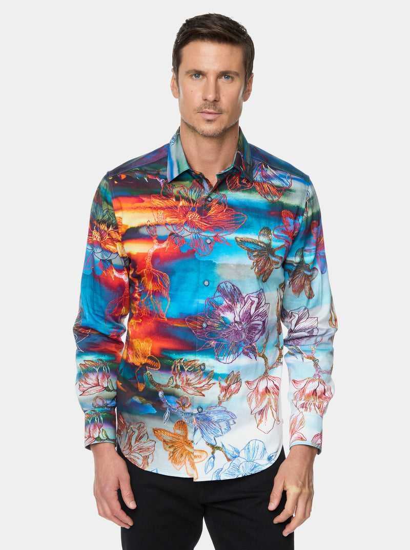 Robert Graham Inverness Long Sleeve Button Down Shirt Multi | 37104NZSQ