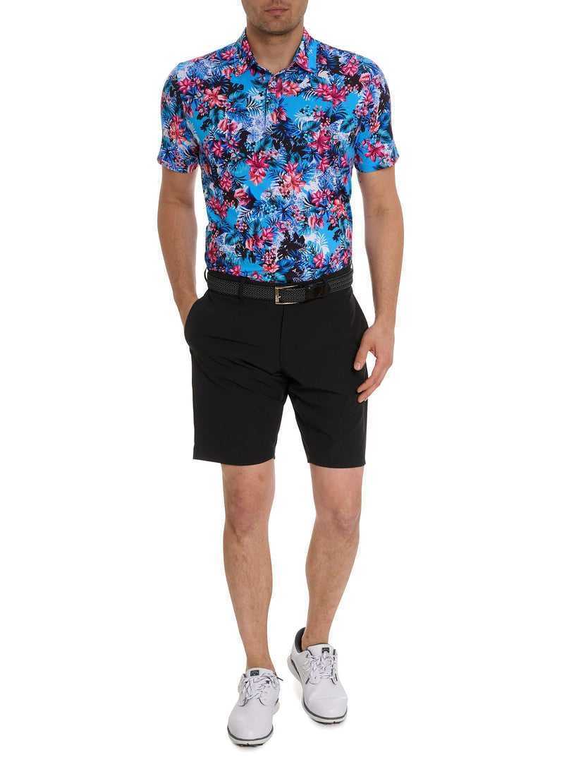 Robert Graham Island Time Polo Blue | 96081RCTO