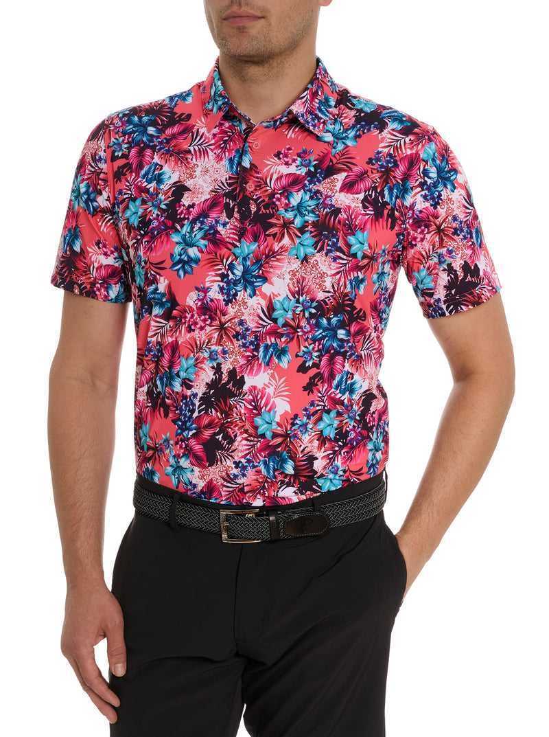 Robert Graham Island Time Polo Blue | 96081RCTO