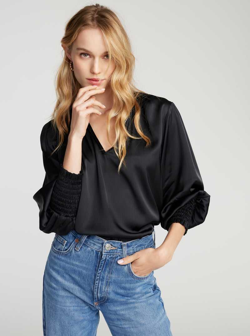 Robert Graham Jordyn Blouse Black | 16958VLCK