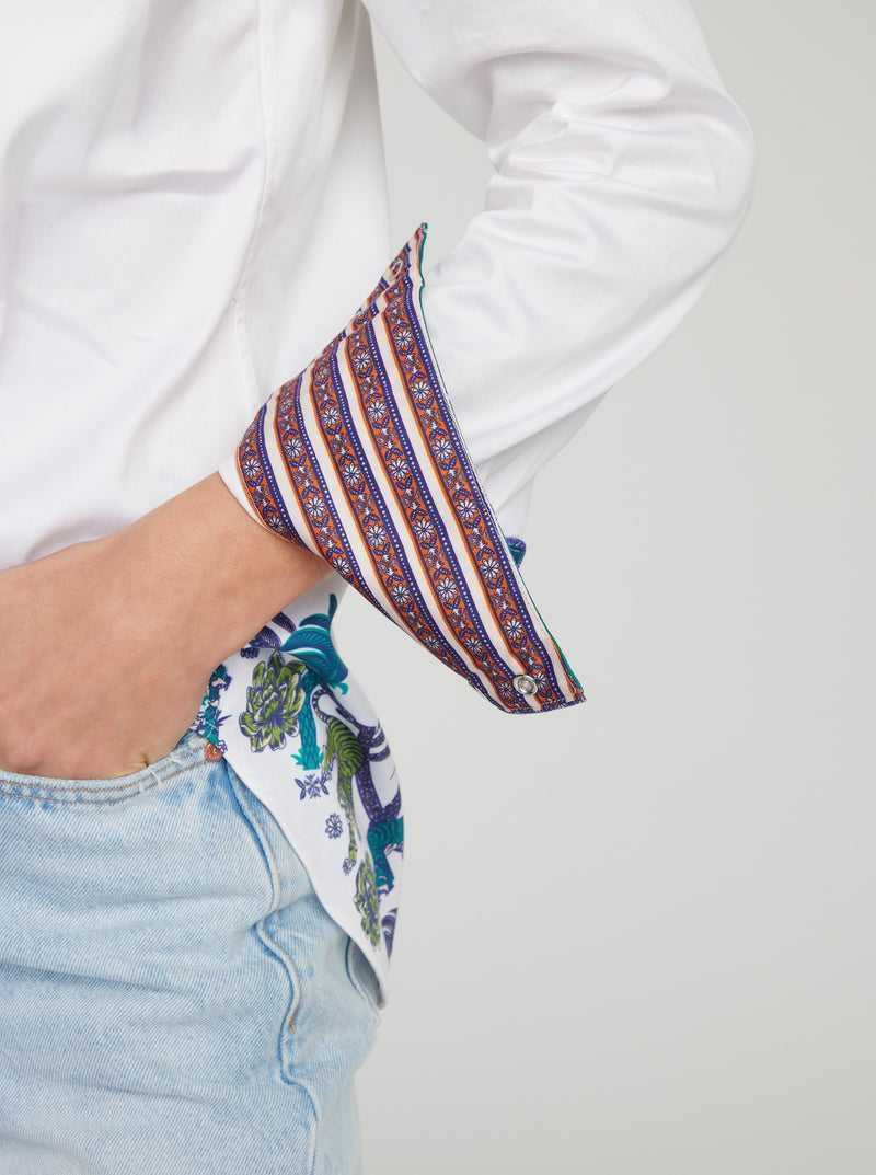 Robert Graham Kacey Shirt White | 54639TKDJ