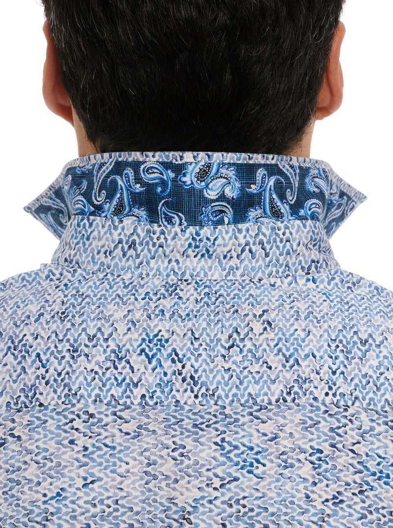 Robert Graham Kaimana Long Sleeve Button Down Shirt Blue | 74602GFTV