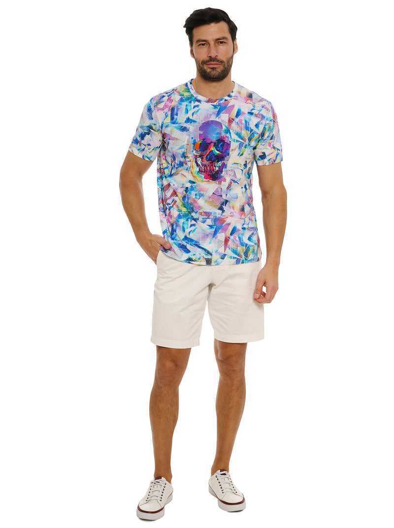 Robert Graham Kaleidoskull T-shirt Multi | 18945CMQY