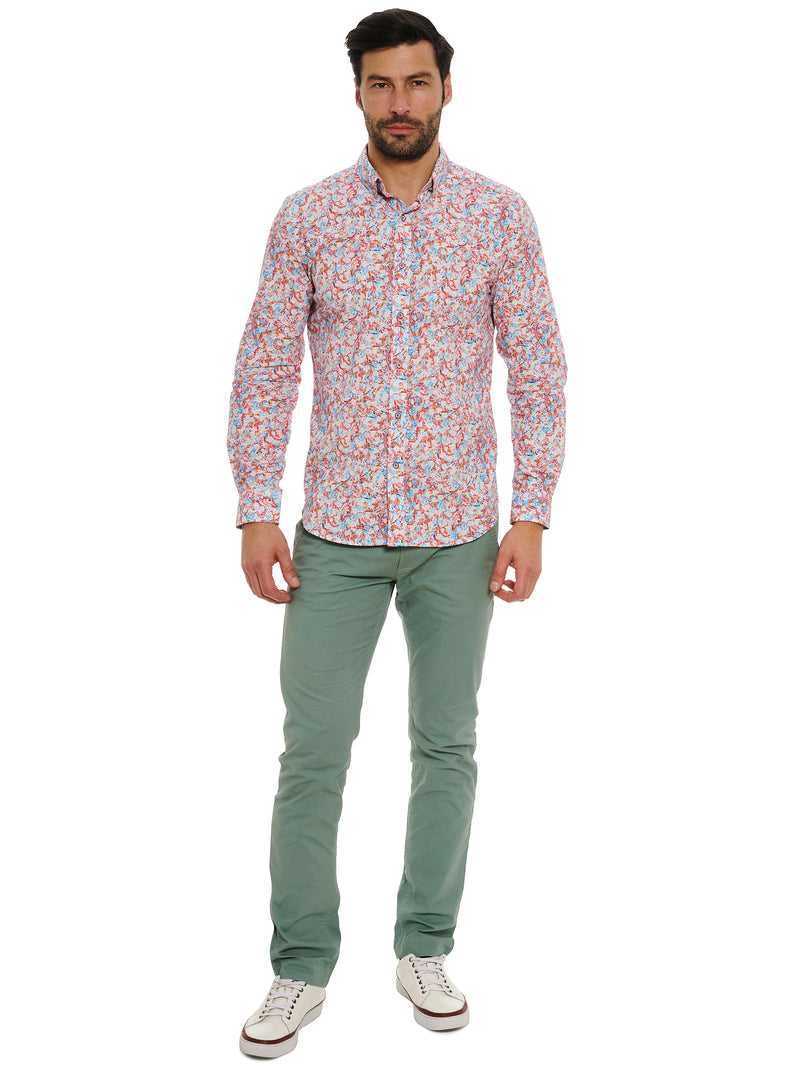 Robert Graham Kamari Long Sleeve Button Down Shirt Multi | 67280ZWPR