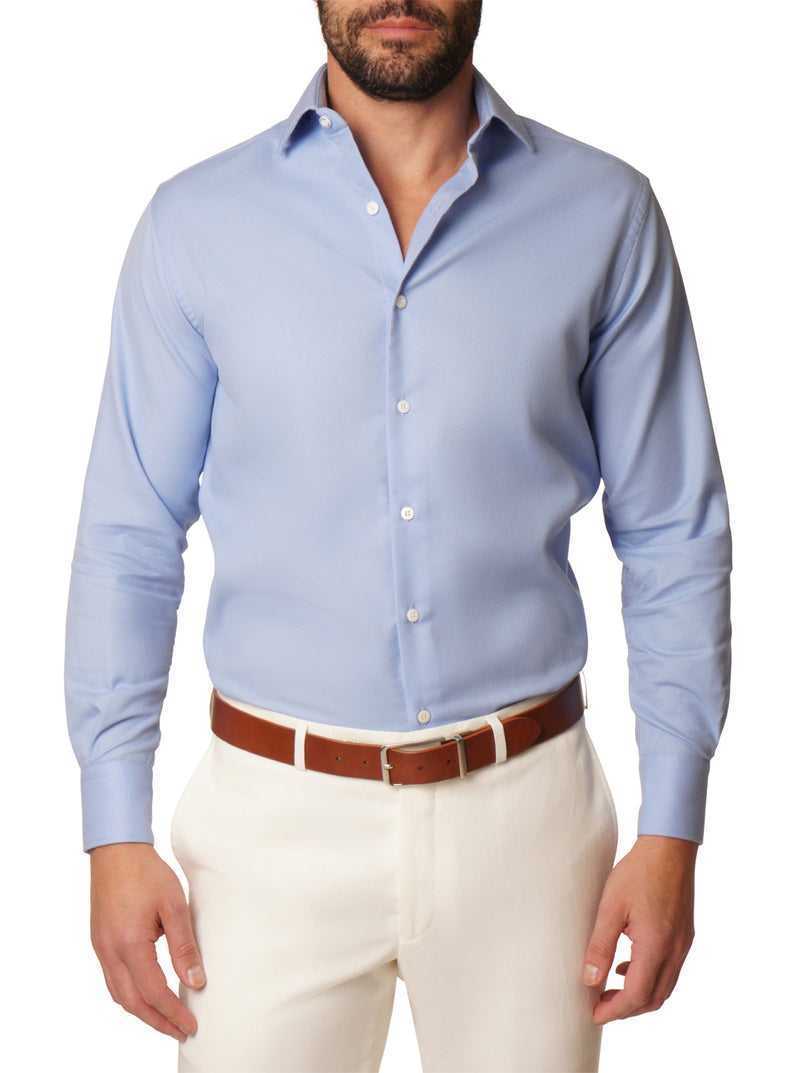 Robert Graham Kane Dress Shirt Light Blue | 92583MUXK