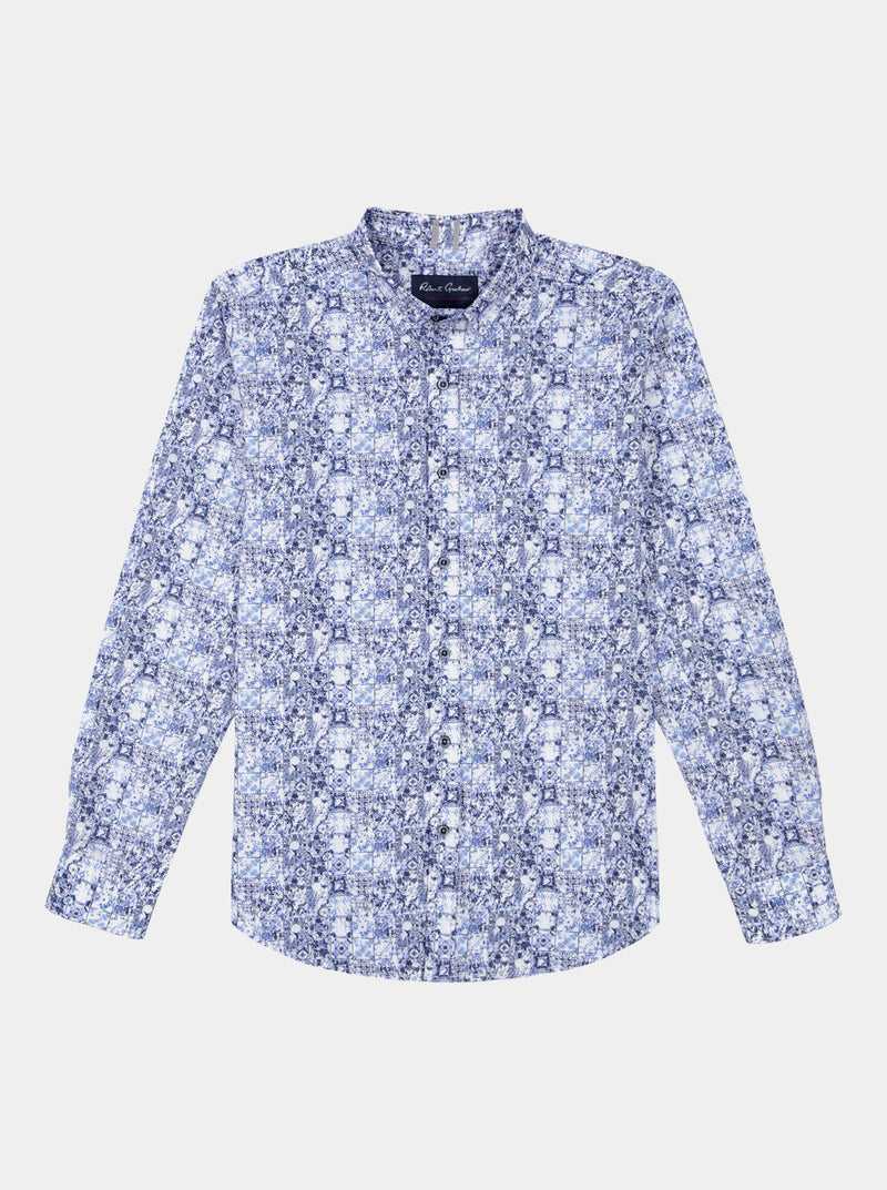 Robert Graham Kano Long Sleeve Button Down Shirt Blue | 09631DPBV