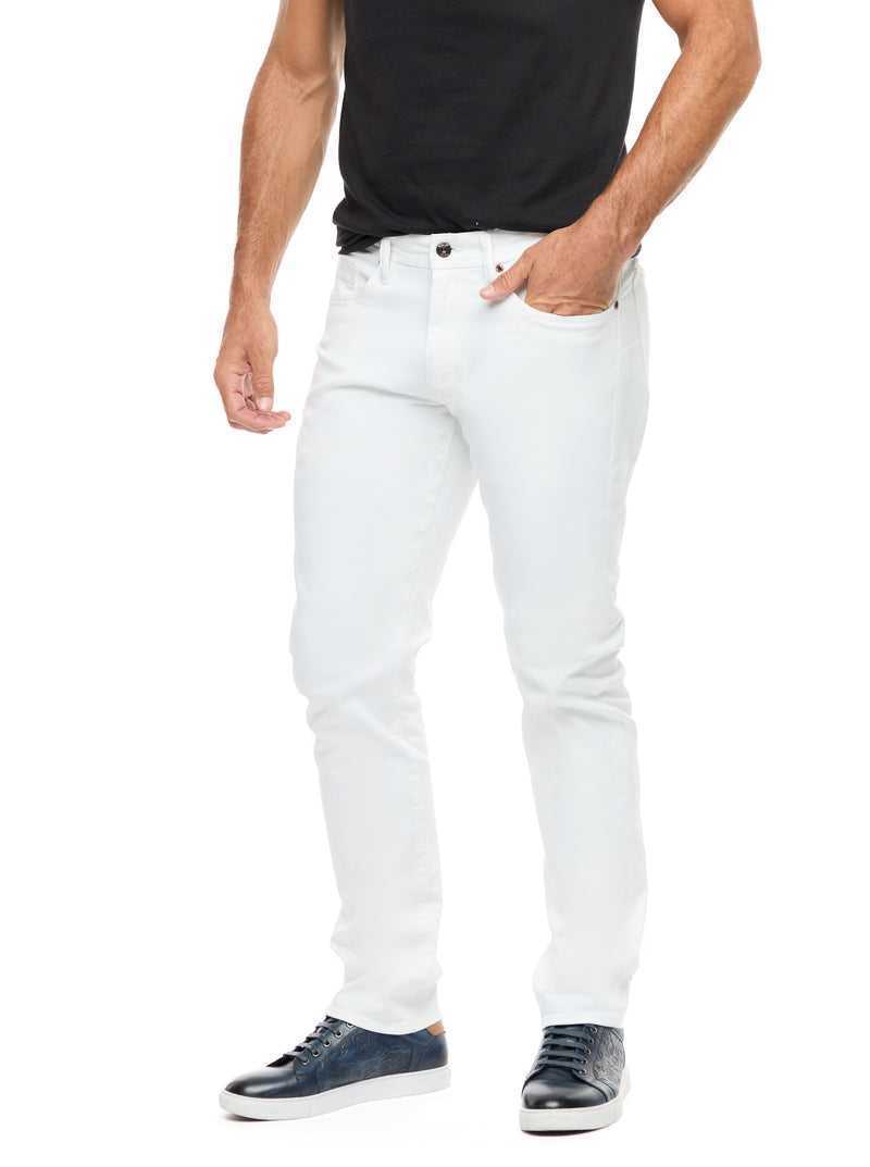 Robert Graham Kilmer 2 Denim Pant White | 73589DBQC