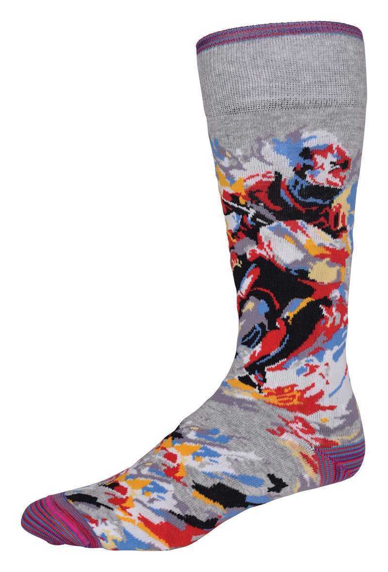 Robert Graham Knightsbridge Sock Grey | 64250RKVT