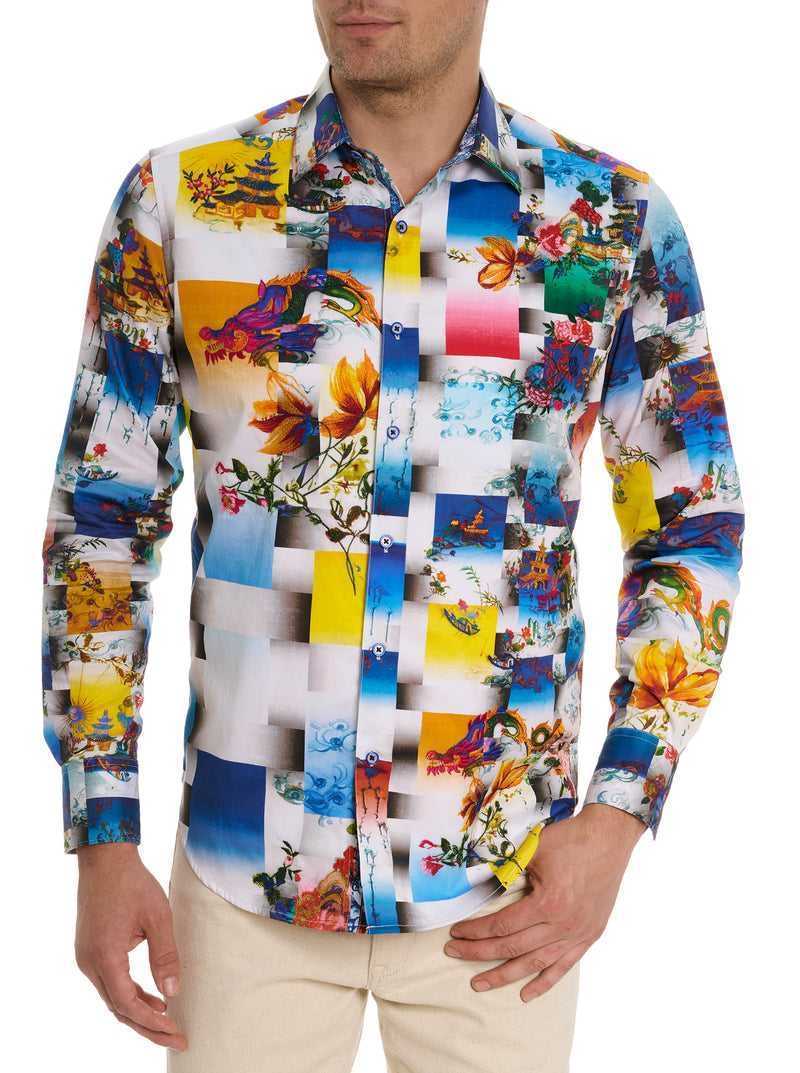 Robert Graham Koa Long Sleeve Button Down Shirt Multi | 43987IOSL