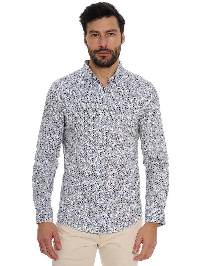 Robert Graham Kylen Long Sleeve Knit Shirt Multi | 40269YMIO