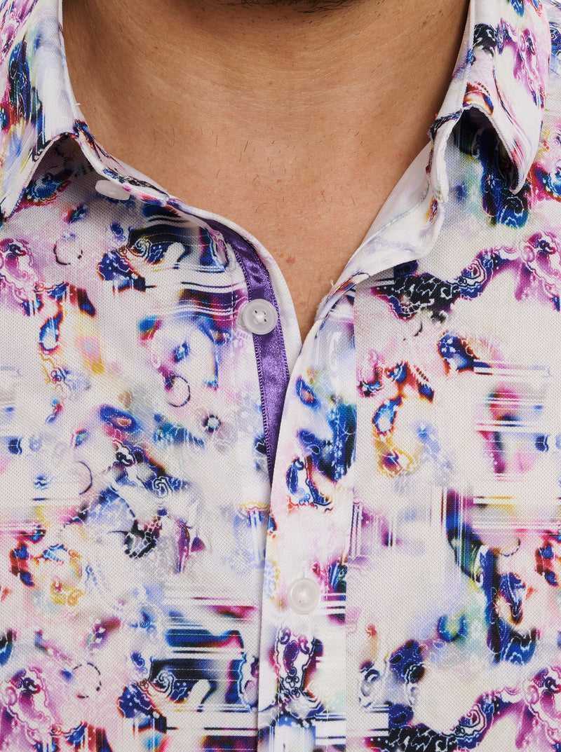 Robert Graham Le Pelosa Short Sleeve Knit Shirt Multi | 26097ZWHB