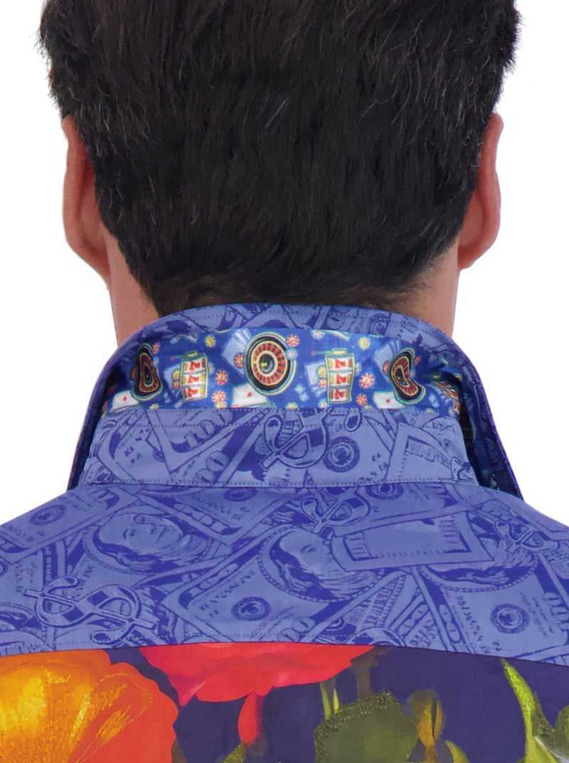 Robert Graham Limited Edition Bankroll Long Sleeve Button Down Shirt Multi | 54706WGBZ