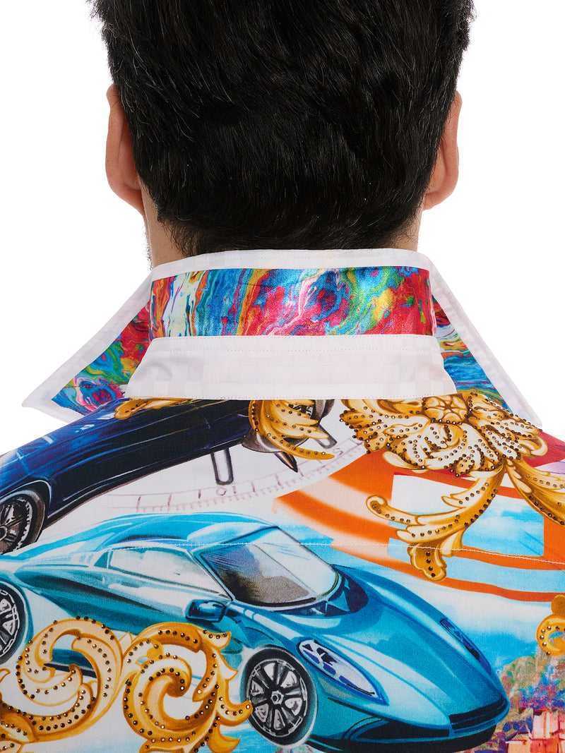 Robert Graham Limited Edition Behind The Wheel Long Sleeve Button Down Shirt Classic | 94506VICS