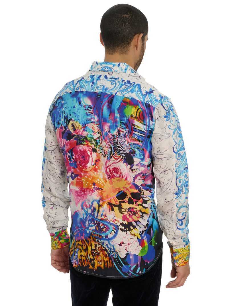 Robert Graham Limited Edition The B Hudson Long Sleeve Button Down Shirt Multi | 28465QPYO