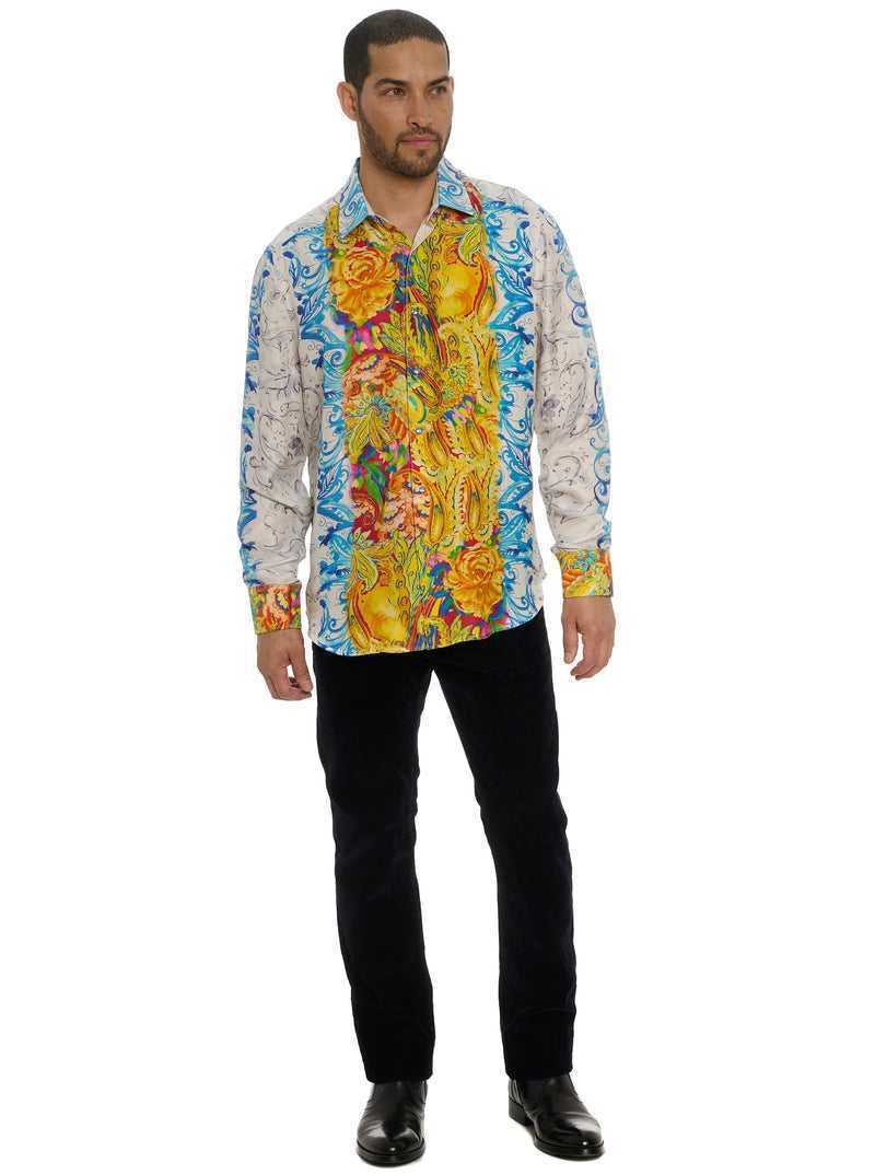 Robert Graham Limited Edition The B Hudson Long Sleeve Button Down Shirt Multi | 28465QPYO