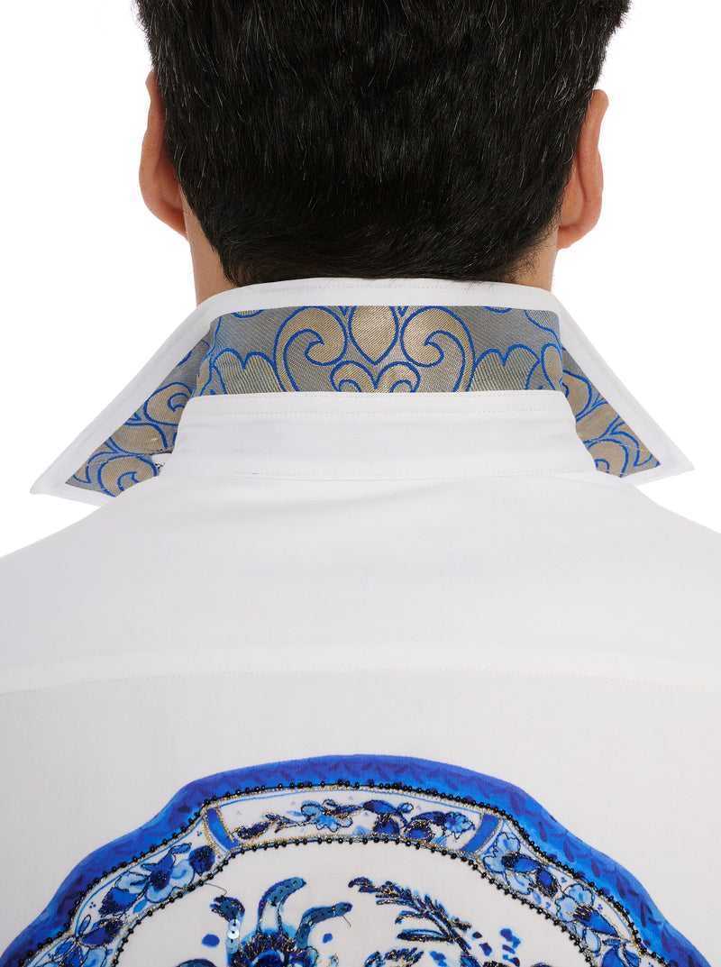 Robert Graham Limited Edition The Dorce Long Sleeve Button Down Shirt Blue | 91287NBXM