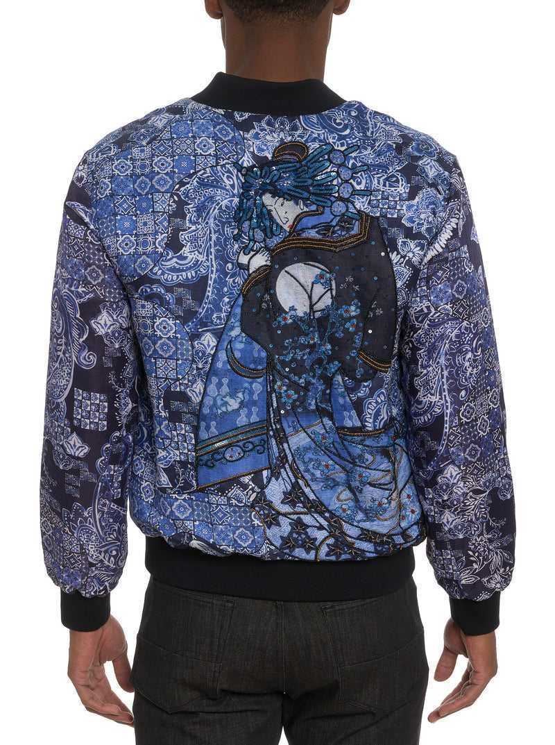 Robert Graham Limited Edition The Jet-set Reversible Bomber Jacket Multi | 47105FZUV