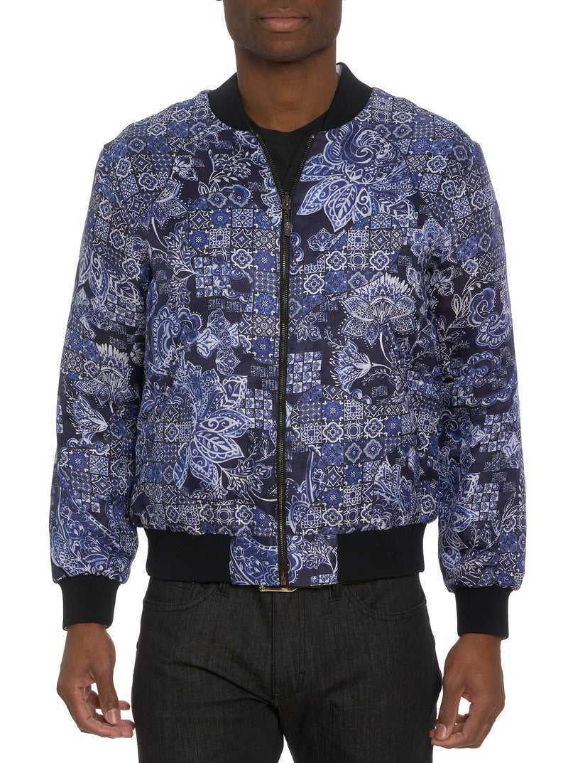 Robert Graham Limited Edition The Jet-set Reversible Bomber Jacket Multi | 47105FZUV