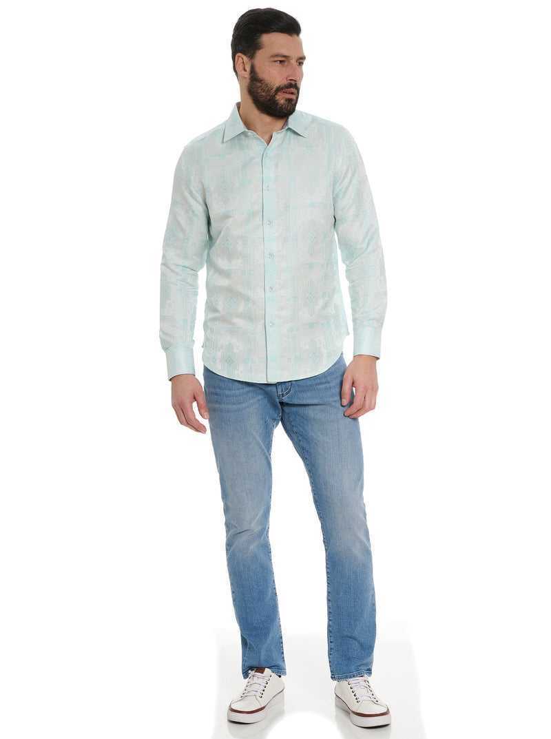 Robert Graham Limited Edition The Timeless Long Sleeve Button Down Shirt Tall White | 64380LBSU