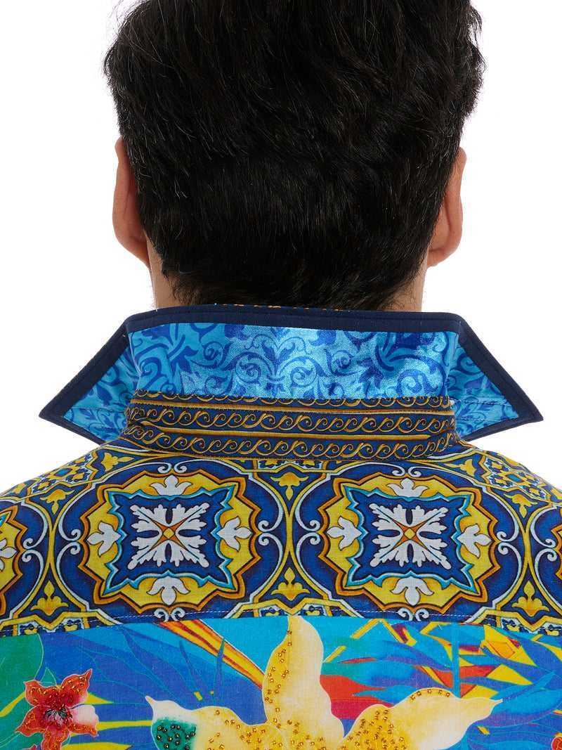 Robert Graham Limited Edition Toast The Coast Long Sleeve Button Down Shirt Multi | 31625CHKP