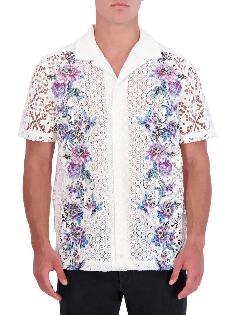 Robert Graham Limited Edition Vine Vista Short Sleeve Button Down Shirt Multi | 29164JEVP