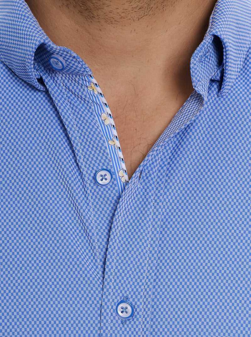 Robert Graham Marcus Motion Long Sleeve Button Down Shirt Blue | 19258ZNMI