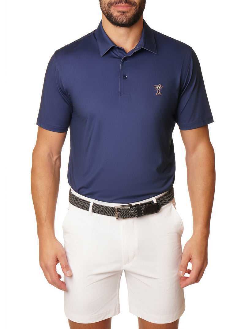 Robert Graham Martini Time Polo Navy | 67819EUGN