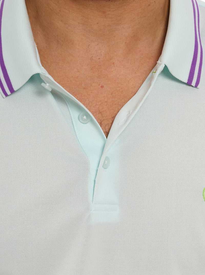 Robert Graham Match Point Polo Mint | 21057DPAF