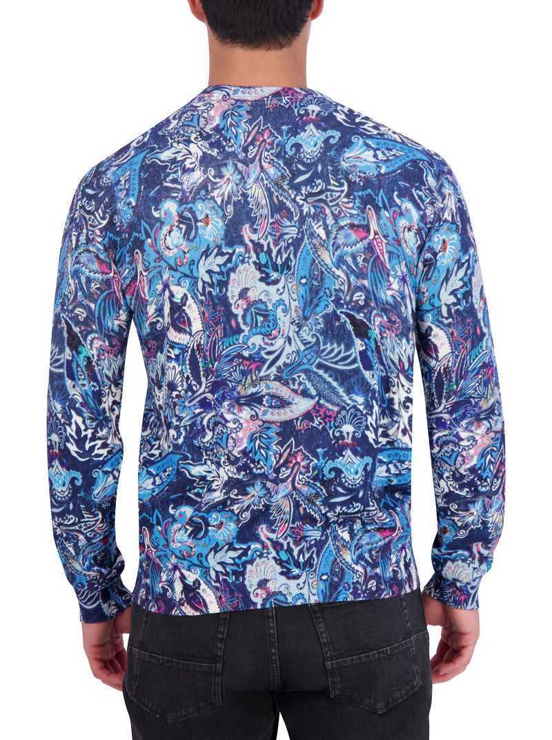 Robert Graham Meier Sweater Blue | 65034TPVF