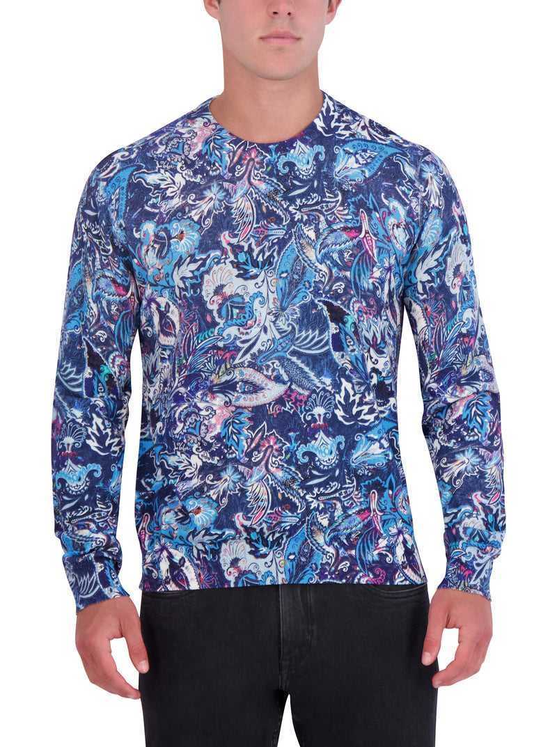 Robert Graham Meier Sweater Blue | 65034TPVF